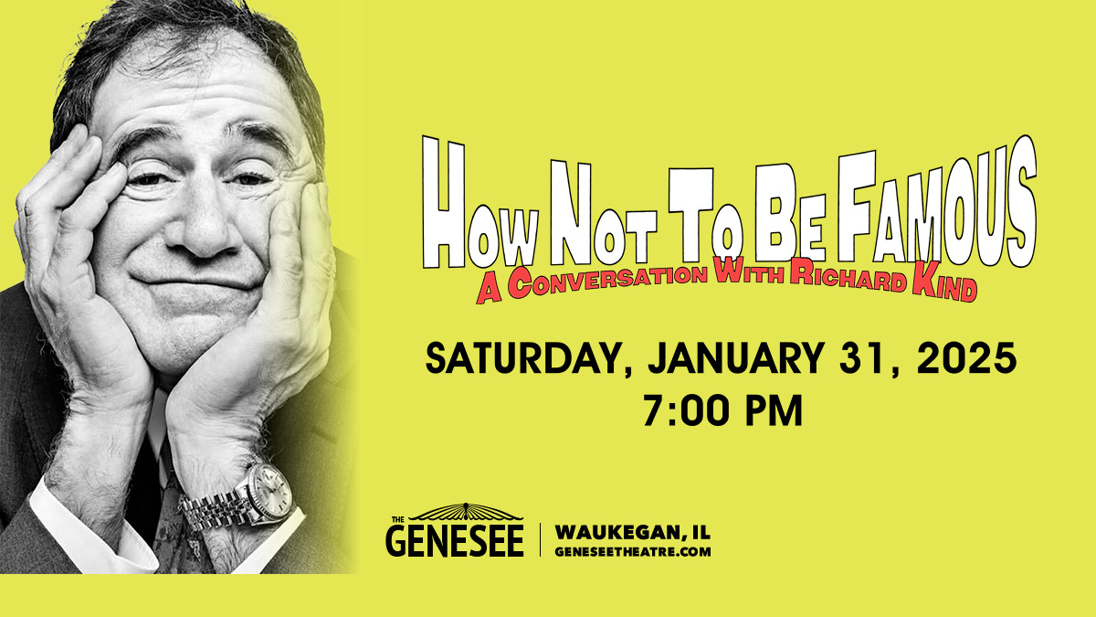 How To Not Be Famous: A Conversation with Richard Kind at Genesee Theatre